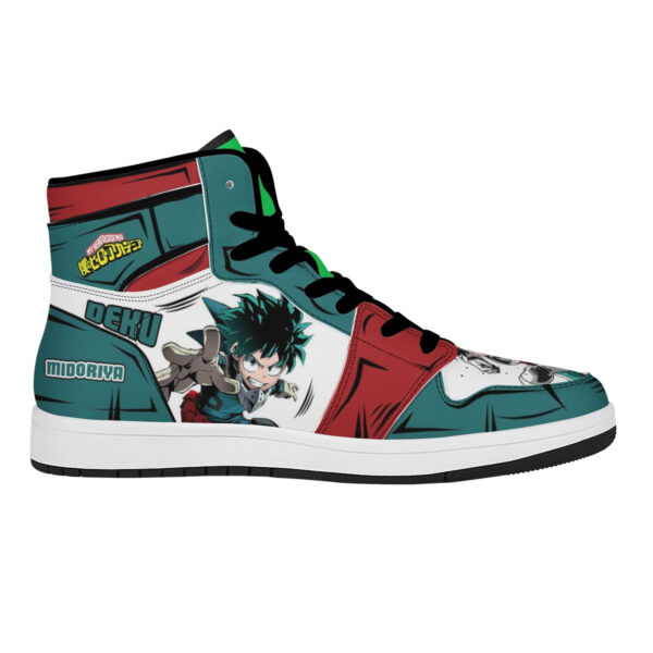 Baskets montantes Air Jordan Izuku Midoriya – Chaussures montantes My Hero Academia – Image 2