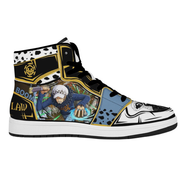 Baskets montantes Air Jordan Trafalgar D. Water Law – Chaussures montantes One Piece – Image 2
