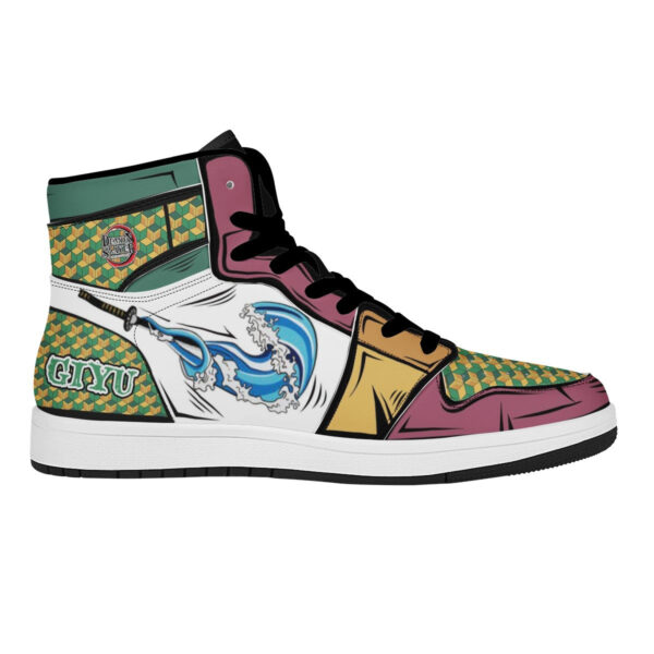 Baskets montantes Air Jordan Giyu Tomioka – Chaussures montantes Demon Slayer – Image 2