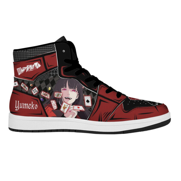 Baskets montantes Air Jordan Kirari Momobami – Chaussures montantes Kakegurui – Image 2