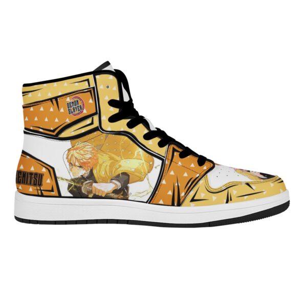 Baskets montantes Air Jordan Zenitsu Agatsuma – Chaussures montantes Demon Slayer – Image 2