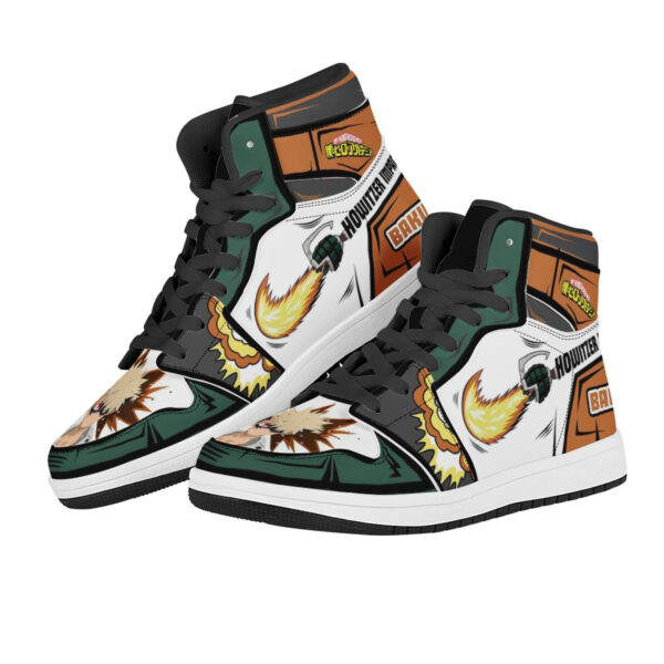Baskets montantes Air Jordan Katsuki Bakugo – Chaussures montantes My Hero Academia – Image 3