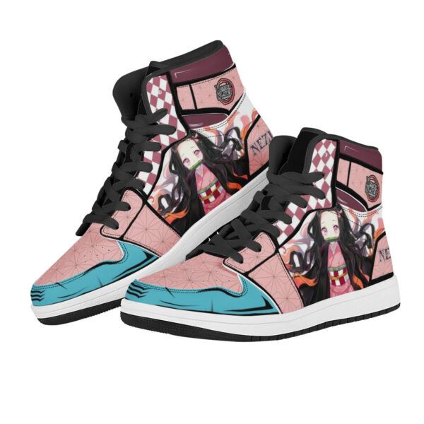 Baskets montantes Air Jordan Nezuko Kamado – Chaussures montantes Demon Slayer – Image 3