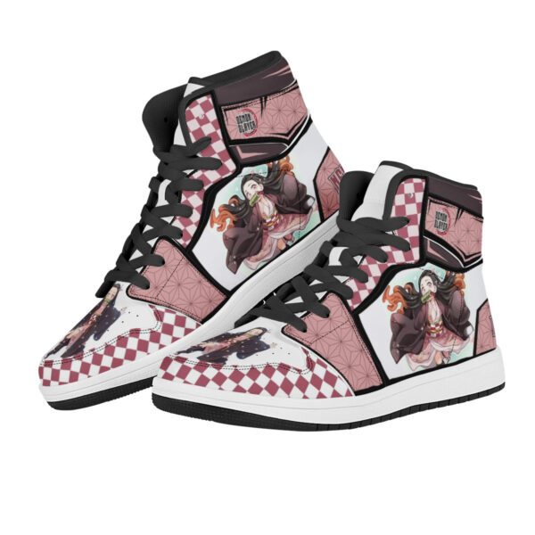 Baskets montantes Air Jordan Nezuko Kamado – Chaussures montantes Demon Slayer – Image 3
