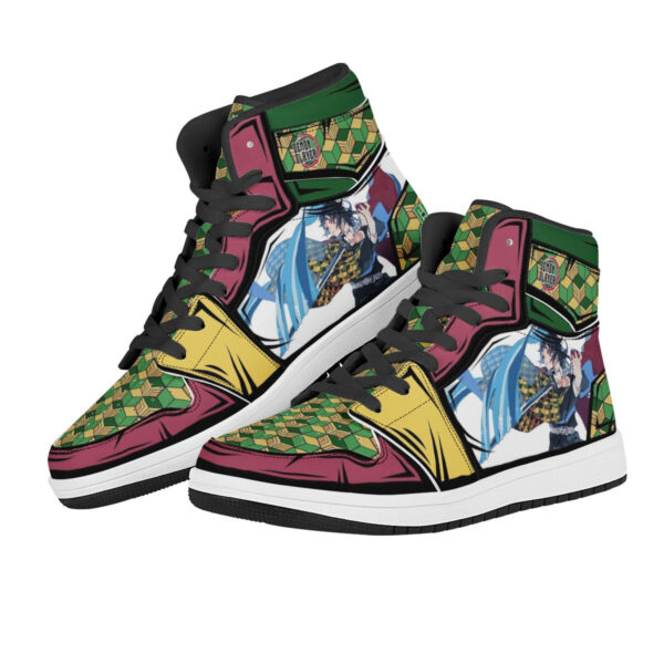 Baskets montantes Air Jordan Giyu Tomioka – Chaussures montantes Demon Slayer – Image 3