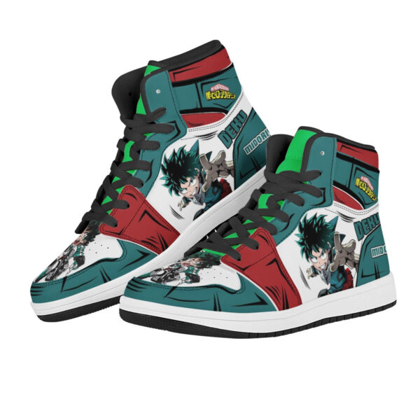 Baskets montantes Air Jordan Izuku Midoriya – Chaussures montantes My Hero Academia – Image 3