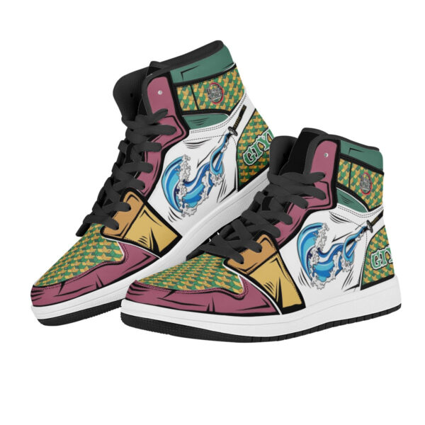 Baskets montantes Air Jordan Giyu Tomioka – Chaussures montantes Demon Slayer – Image 3