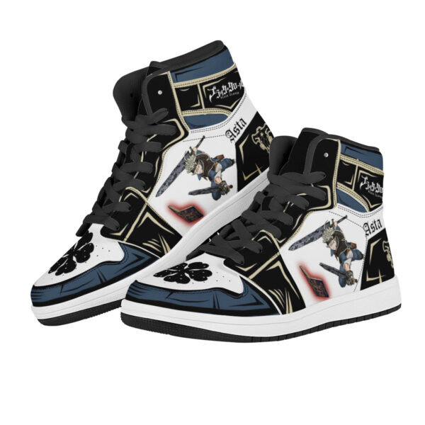 Baskets montantes Air Jordan Asta – Chaussures montantes Black Clover – Image 3