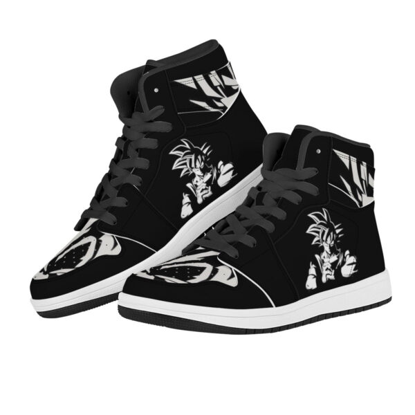 Baskets montantes Air Jordan Goku – Chaussures montantes Dragon Ball Z – Image 3