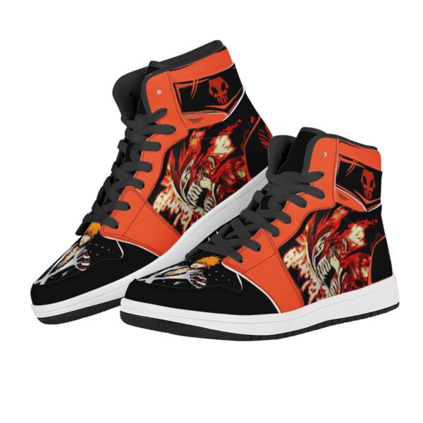Baskets montantes Air Jordan Ichigo Kurosaki – Chaussures montantes Bleach – Image 3