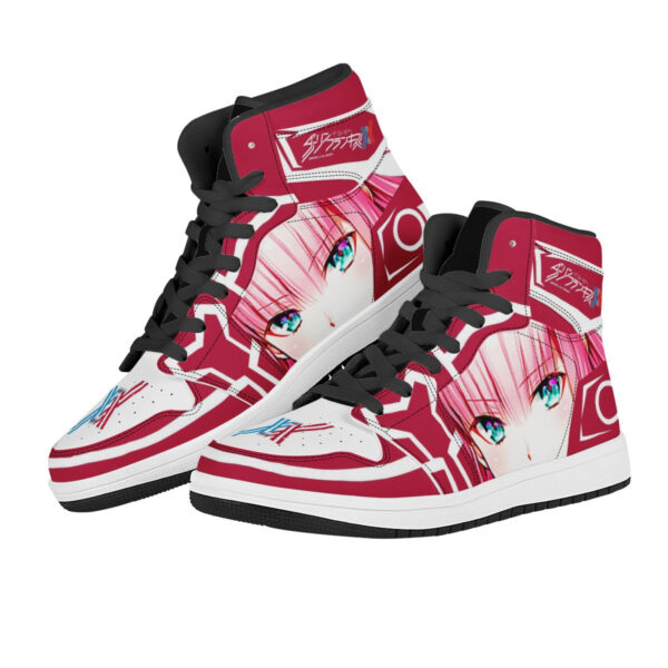 Baskets montantes Air Jordan Zero Two – Chaussures montantes Darling in the Franxx – Image 3
