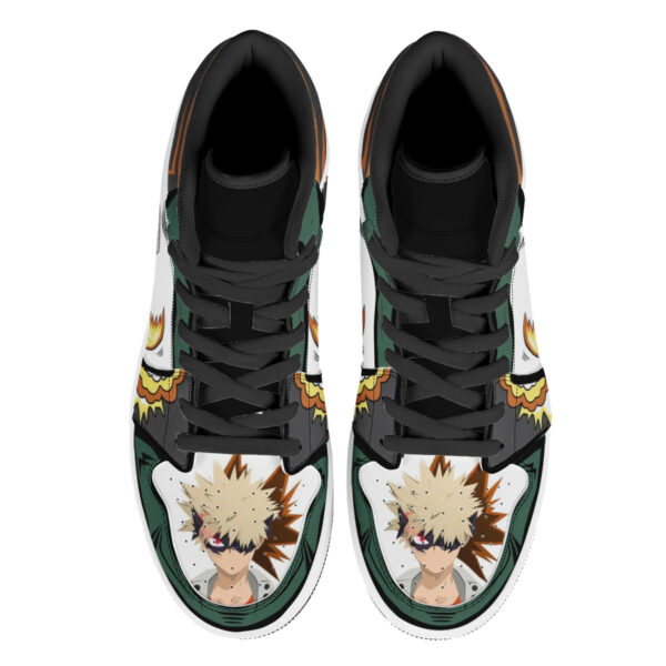Baskets montantes Air Jordan Katsuki Bakugo – Chaussures montantes My Hero Academia – Image 4