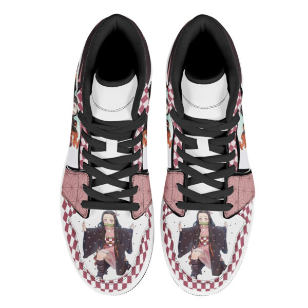 Baskets montantes Air Jordan Nezuko Kamado – Chaussures montantes Demon Slayer – Image 4