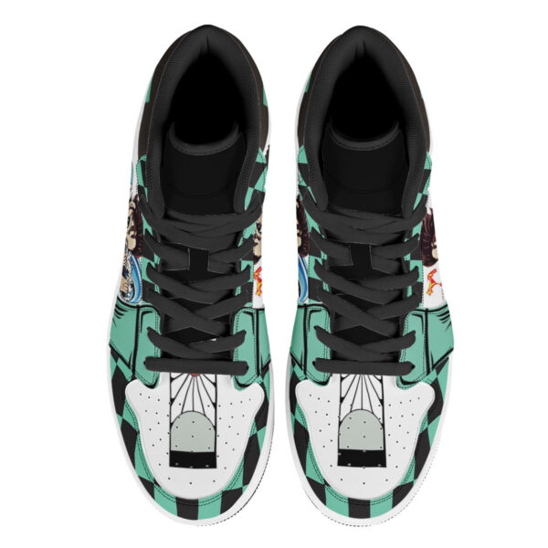 Baskets montantes Air Jordan Tanjiro Kamado – Chaussures montantes Demon Slayer – Image 4