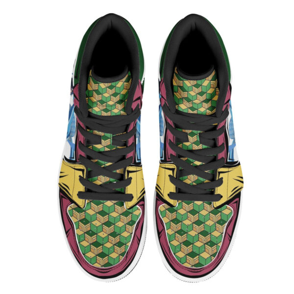 Baskets montantes Air Jordan Giyu Tomioka – Chaussures montantes Demon Slayer – Image 4