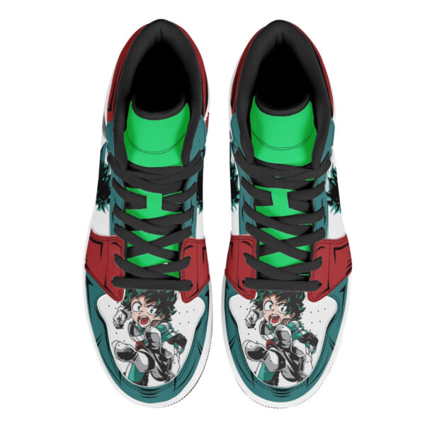 Baskets montantes Air Jordan Izuku Midoriya – Chaussures montantes My Hero Academia – Image 4