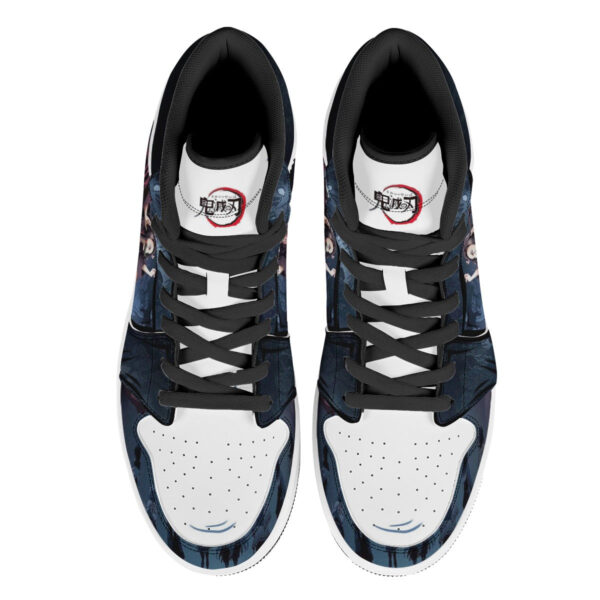 Baskets montantes Air Jordan Tanjiro Kamado – Chaussures montantes Demon Slayer – Image 4