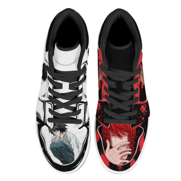 Baskets montantes Air Jordan Light Yagami – Chaussures montantes Death Note – Image 4