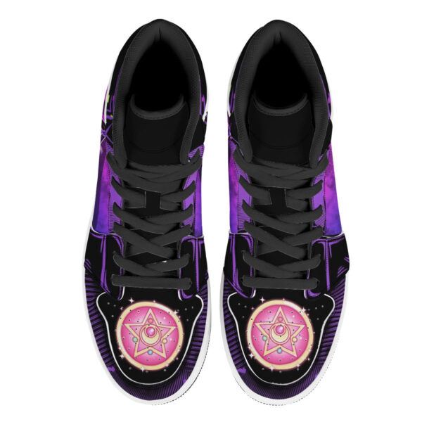 Baskets montantes Air Jordan Hotar Tomoe – Chaussures montantes Sailor Moon – Image 4