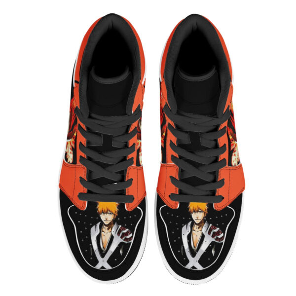 Baskets montantes Air Jordan Ichigo Kurosaki – Chaussures montantes Bleach – Image 4