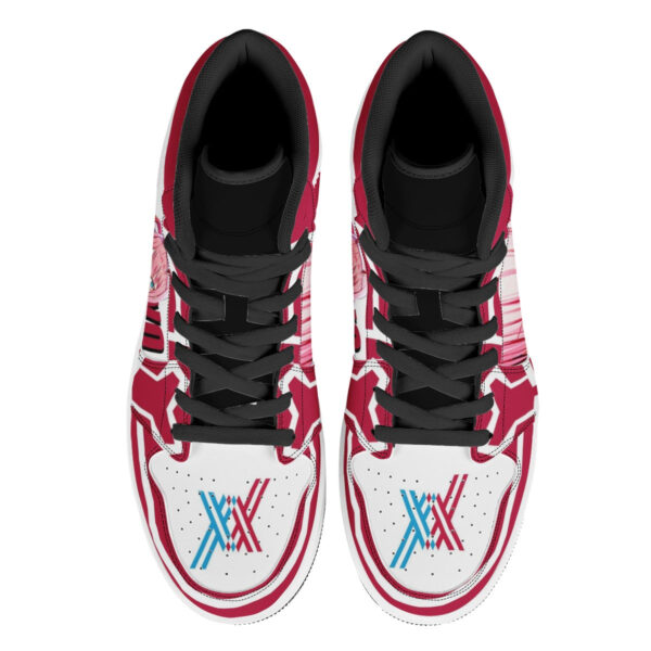 Baskets montantes Air Jordan Zero Two – Chaussures montantes Darling in the Franxx – Image 4