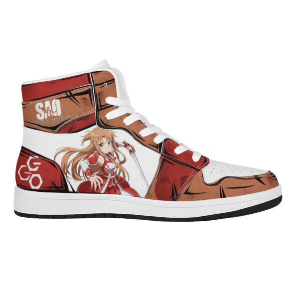 Baskets montantes Air Jordan Asuna Yūki – Chaussures montantes Sword Art Online – Image 2