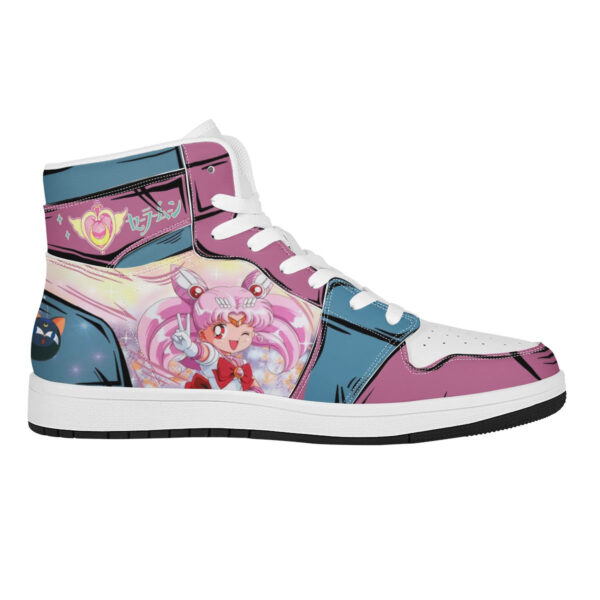 Baskets montantes Air Jordan Chibiusa – Chaussures montantes Sailor Moon – Image 2
