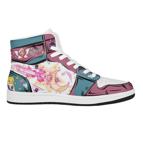 Baskets montantes Air Jordan Usagi Tsukino – Chaussures montantes Sailor Moon – Image 2