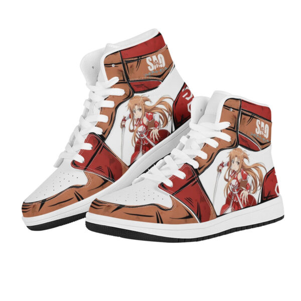 Baskets montantes Air Jordan Asuna Yūki – Chaussures montantes Sword Art Online – Image 3