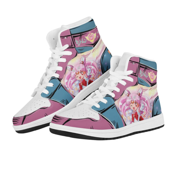 Baskets montantes Air Jordan Chibiusa – Chaussures montantes Sailor Moon – Image 3