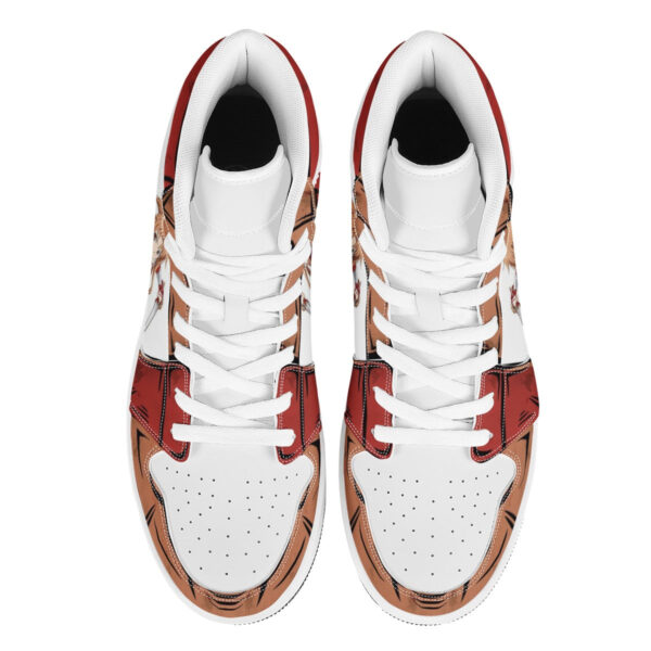 Baskets montantes Air Jordan Asuna Yūki – Chaussures montantes Sword Art Online – Image 4