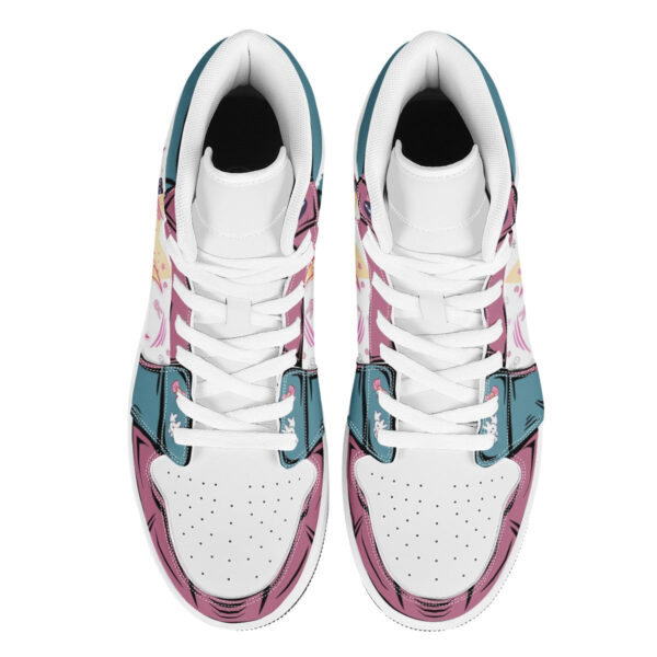 Baskets montantes Air Jordan Usagi Tsukino – Chaussures montantes Sailor Moon – Image 4