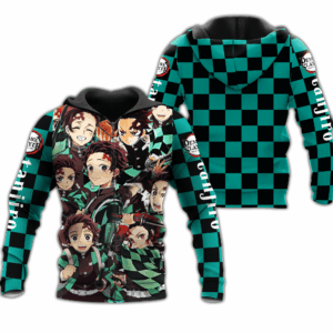 Sweat à capuche Demon Slayer Tanjiro Kamado