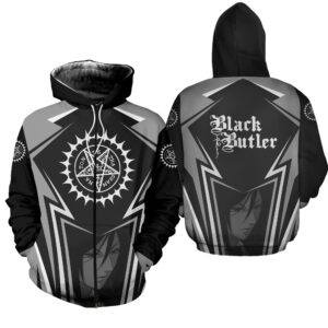 Hoodie zippé Black Butler Kuroshitsuji
