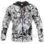 Hoodie zippé Akaza – Demon Slayer