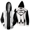 Hoodie zippé Kenpachi Zaraki – Bleach