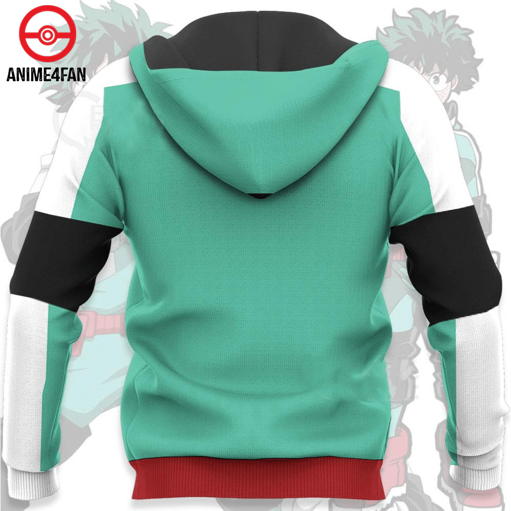 Hoodie zippé Deku (Héros) – My Hero Academia – Image 2