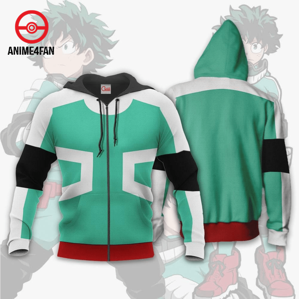 Hoodie zippé Deku (Héros) – My Hero Academia – Image 3