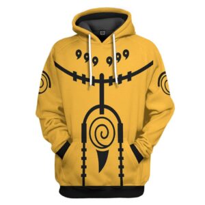 Sweat à capuche Naruto (Mode Kyûbi) – Naruto Shippuden