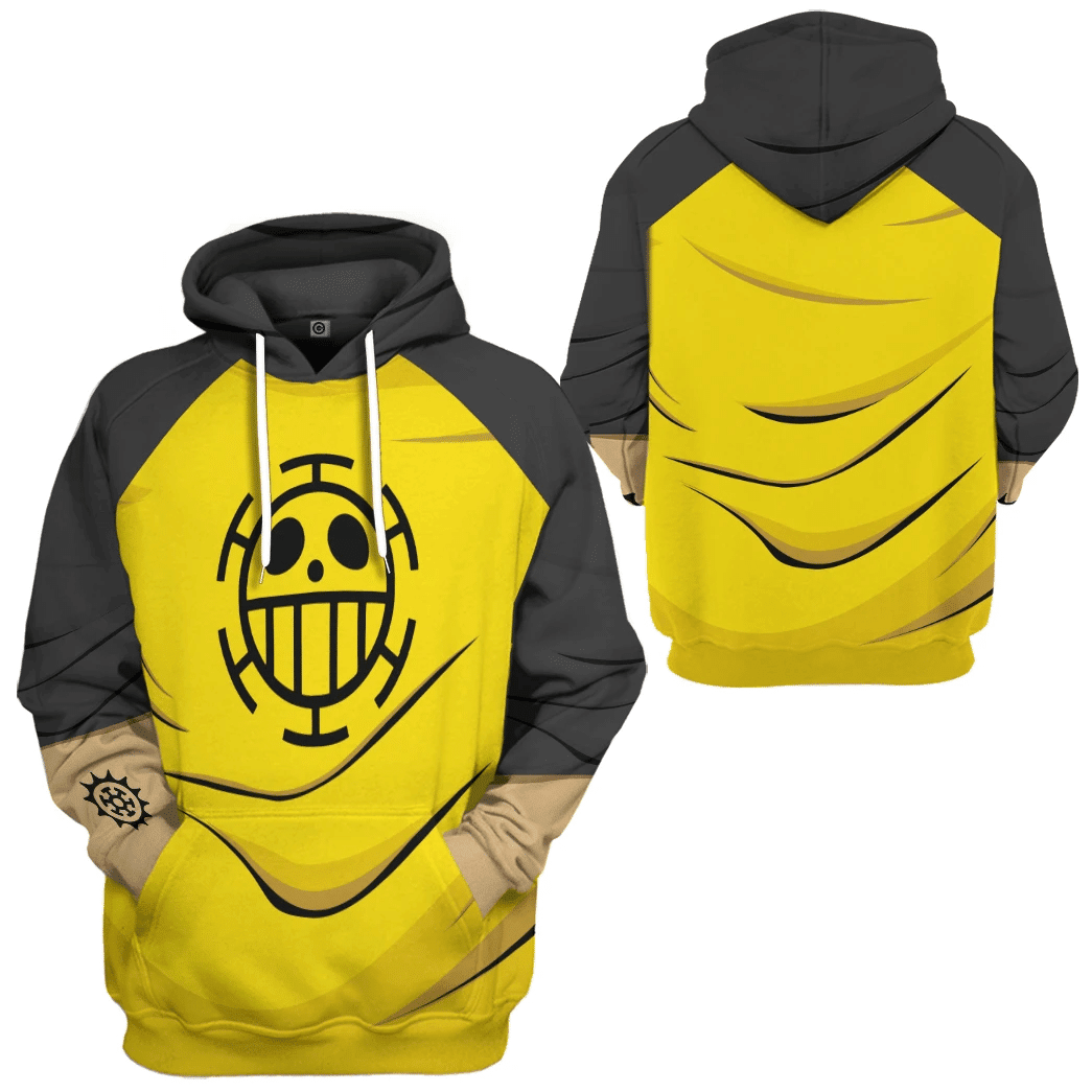 Sweat à capuche Trafalgar D. Water Law – One Piece – Image 2
