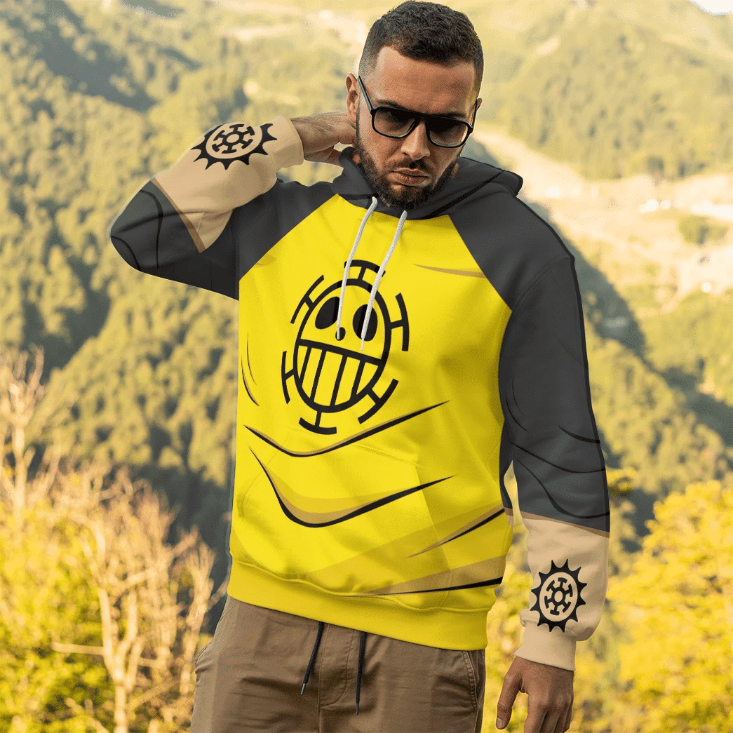 Sweat à capuche Trafalgar D. Water Law – One Piece – Image 4