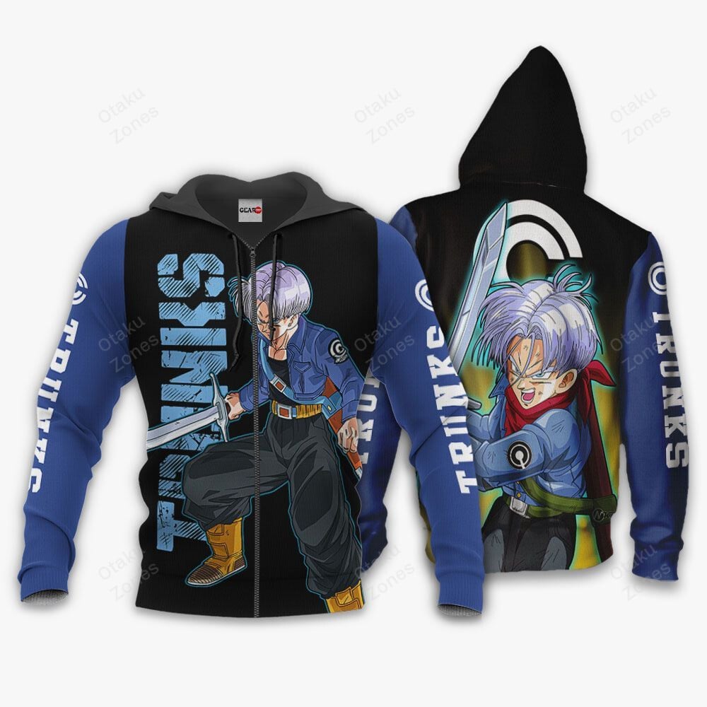 Hoodie zippé Trunks du Futur – Dragon Ball (Variante)