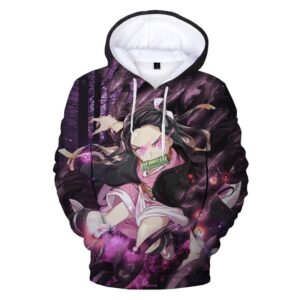 Sweat à capuche Demon Slayer Nezuko Fighter