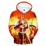 Sweat à capuche Demon Slayer Rengoku Kyojuro
