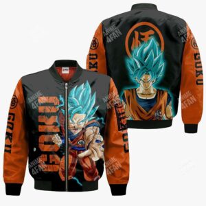 Blouson bomber Son Goku (Super Saiyan Blue) – Dragon Ball