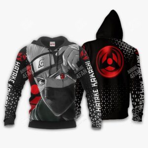 Sweat à capuche Naruto Shippuden Kakashi Hatake