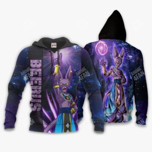 Sweat à capuche Dragon Ball Beerus Sama