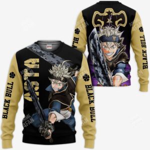 Sweat Black Clover Asta Black Bull