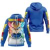 Hoodie zippé Vegeta (Prince des Saiyans V2) – Dragon Ball