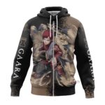 Hoodie zippé Naruto Shippuden Gaara